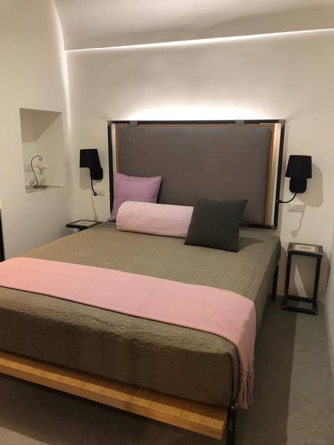 Camera Boffe: letto matrimoniale