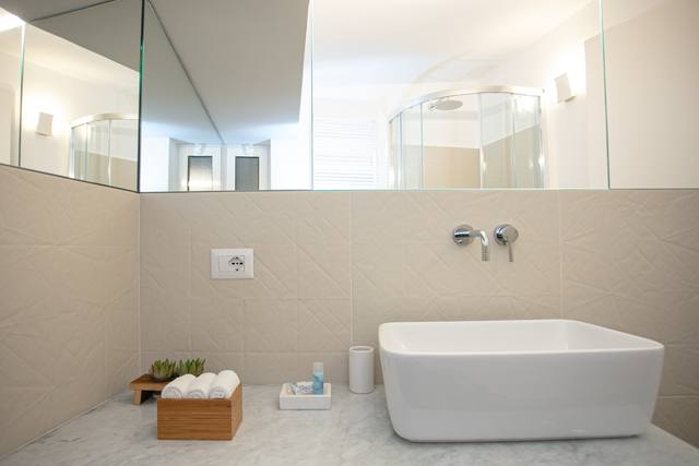 Camera Cetrella: bagno con vasca